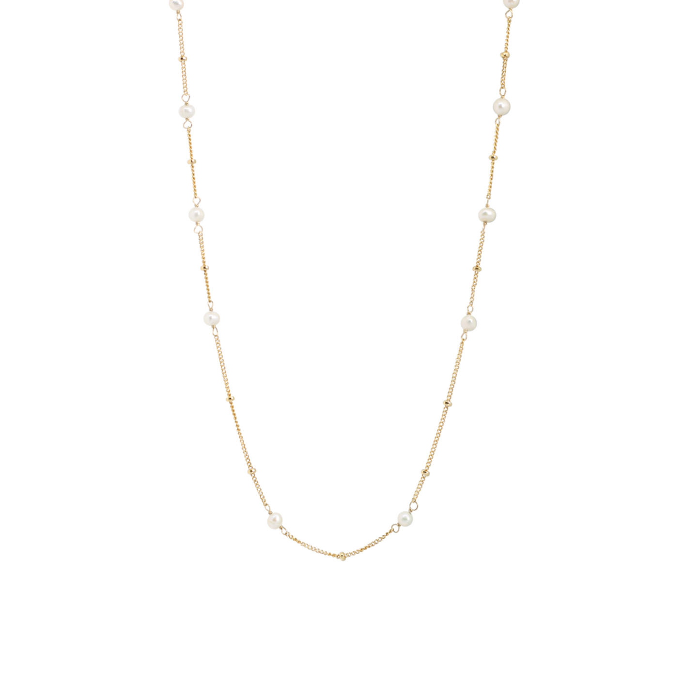 Pearl Satellite Necklace DC-Kind Karma Company