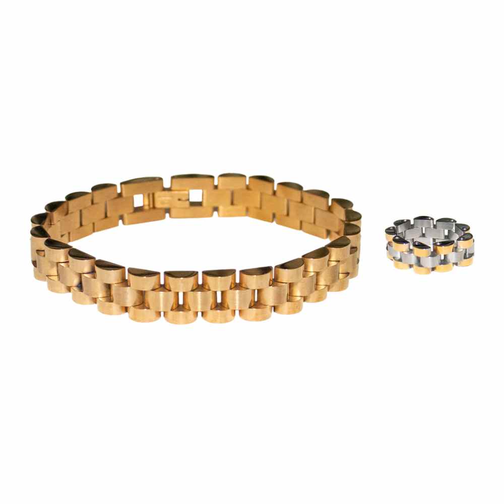 Olivia Bracelet & Ring Bundle - Size 7 DC-Fifth & Ninth