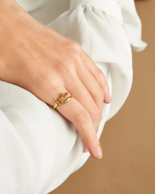 Legacy Personalized Name Ring DC-Maiden-Art