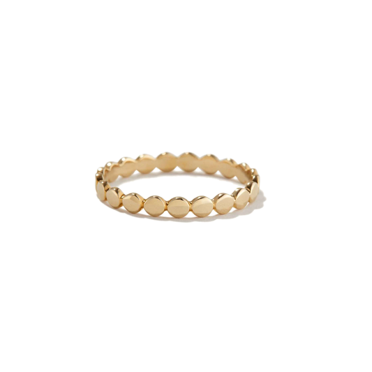 Gold Beaded Ring DC-Kind Karma Company