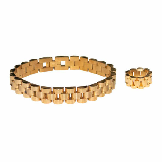 Olivia Bracelet & Ring Bundle - Size 7 DC-Fifth & Ninth