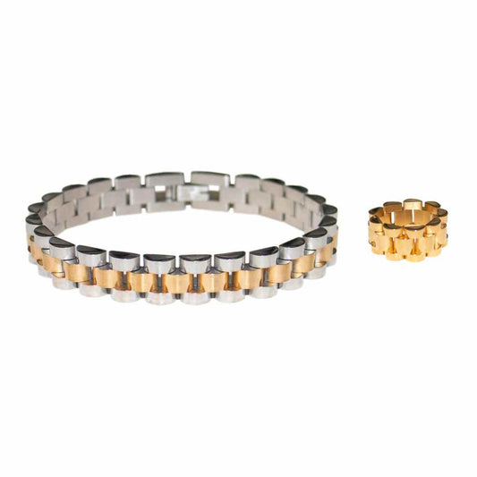 Olivia Bracelet & Ring Bundle - Size 7 DC-Fifth & Ninth